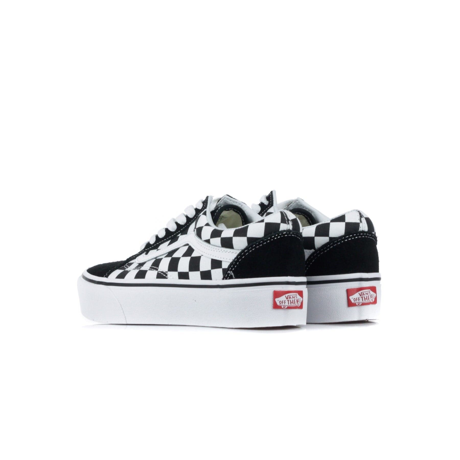 VANS Scarpa Bassa Donna Old Skool Platform (checkerboard) Checkerboard/black/true White da donna in Sneaker casual Drestige - Casamassima, commercioVirtuoso.it