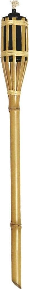 SET 12PZ TORCIA IN BAMBÙ NATURALE 150CM DA GIARDINO PER ESTERNI CON STOPPINO 020097 02335 in Torce da giardino Trade Shop italia - Napoli, commercioVirtuoso.it