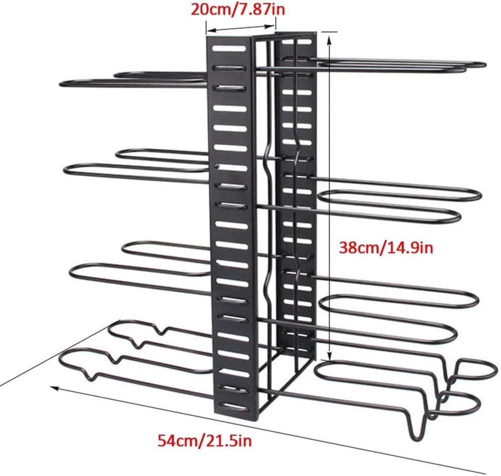 ORGANIZZATORE ESTENSIBILE REGOLABILE PER PENTOLE PADELLE A 8 LIVELLI ORGANIZER CUCINA in Porta padelle e pentole Trade Shop italia - Napoli, commercioVirtuoso.it