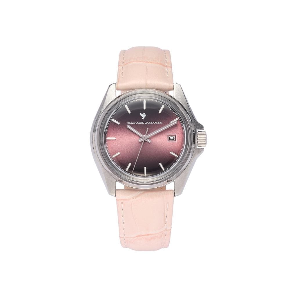 RAFAEL PALOMA OROLOGIO MALAGA + CINTURINO ROSA