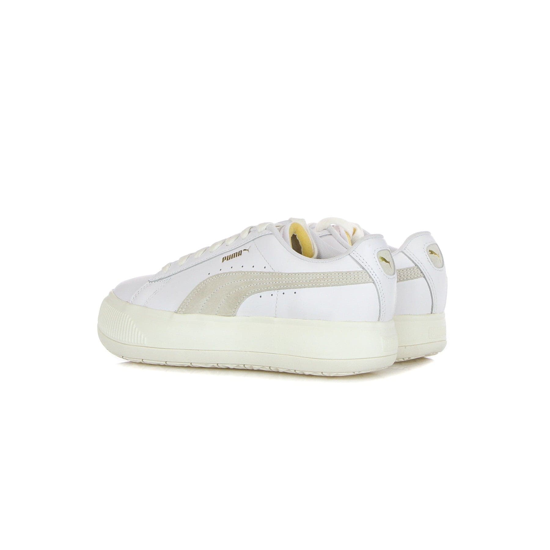 PUMA Scarpa Bassa Donna Suede Mayu' Leather White/marshmallow da donna in Sneaker casual Drestige - Casamassima, commercioVirtuoso.it
