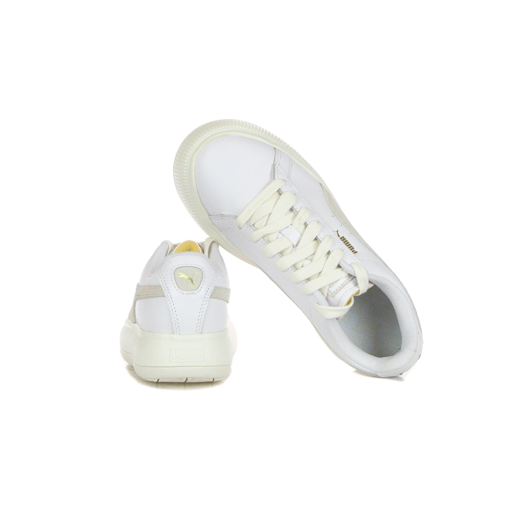 PUMA Scarpa Bassa Donna Suede Mayu' Leather White/marshmallow da donna in Sneaker casual Drestige - Casamassima, commercioVirtuoso.it