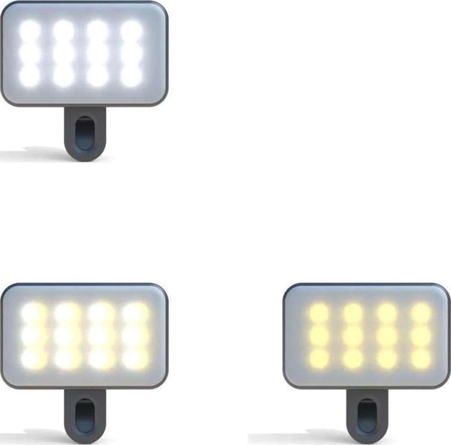 LUCE RICARICABILE VIDEO LED PORTATILE PANNELLO LUMINOSO CON CLIP USB RIPRESE TELEFONO in Torce video Trade Shop italia - Napoli, commercioVirtuoso.it