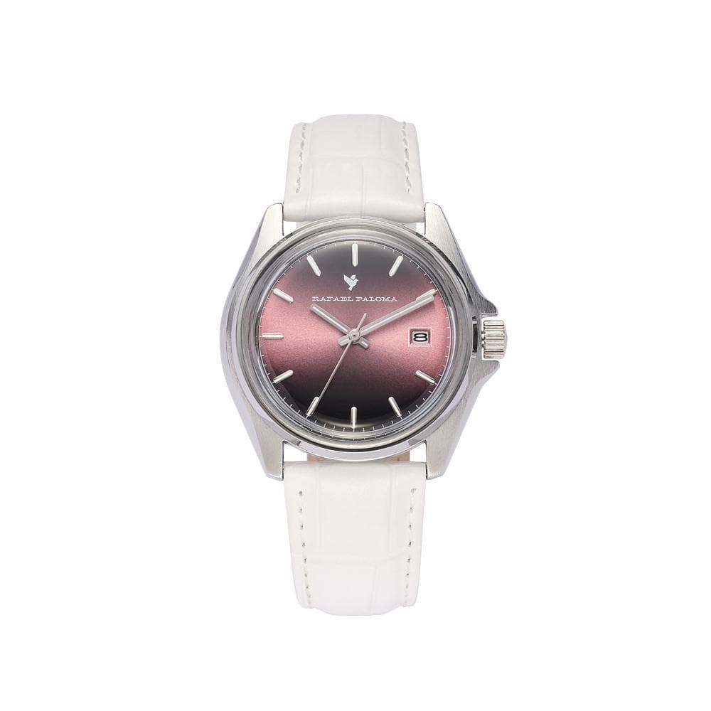 RAFAEL PALOMA OROLOGIO MALAGA + CINTURINO BIANCO