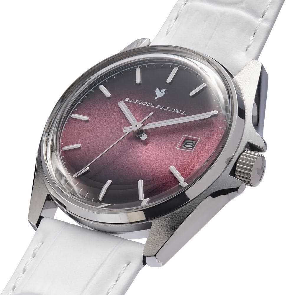 RAFAEL PALOMA OROLOGIO MALAGA + CINTURINO BIANCO in Cinturini Alba Gioielli - Casoria, commercioVirtuoso.it