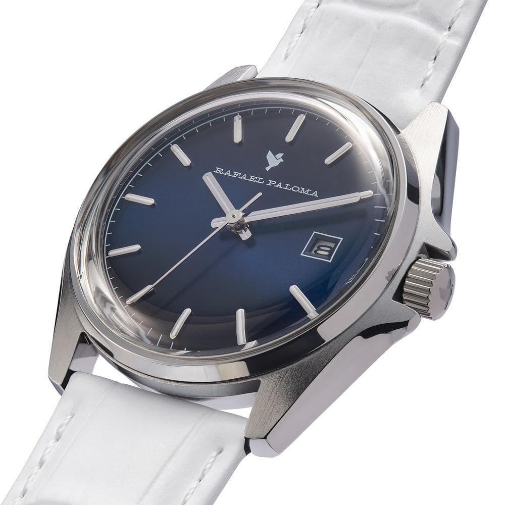 RAFAEL PALOMA OROLOGIO TENERIFE + CINTURINO BIANCO in Cinturini Alba Gioielli - Casoria, commercioVirtuoso.it