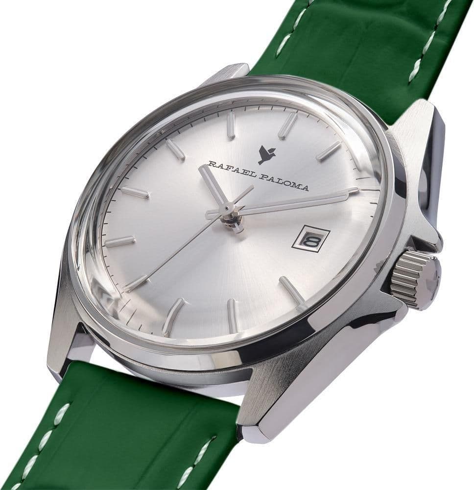 RAFAEL PALOMA OROLOGIO BILBAO + CINTURINO VERDE in Cinturini di ricambio Alba Gioielli - Casoria, commercioVirtuoso.it