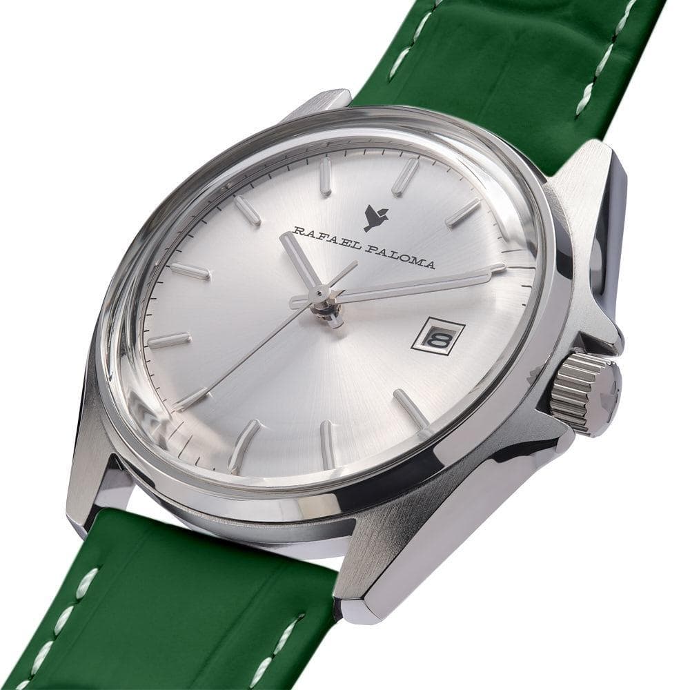 RAFAEL PALOMA OROLOGIO BILBAO + CINTURINO VERDE in Cinturini di ricambio Alba Gioielli - Casoria, commercioVirtuoso.it