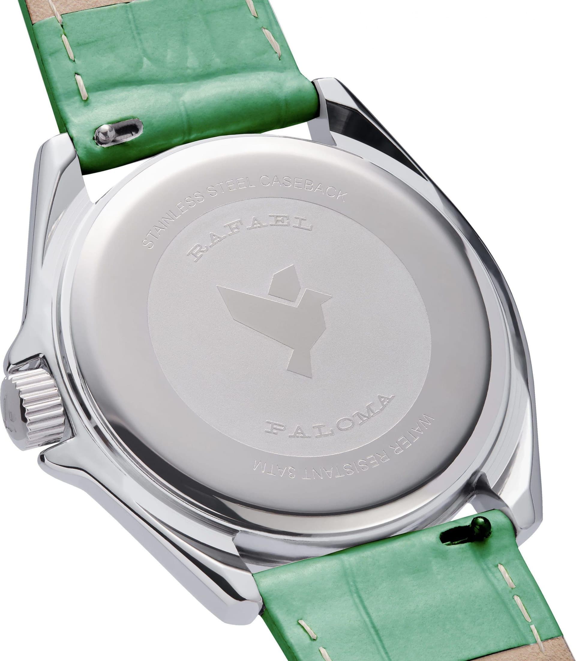 RAFAEL PALOMA OROLOGIO BILBAO + CINTURINO VERDE in Cinturini di ricambio Alba Gioielli - Casoria, commercioVirtuoso.it