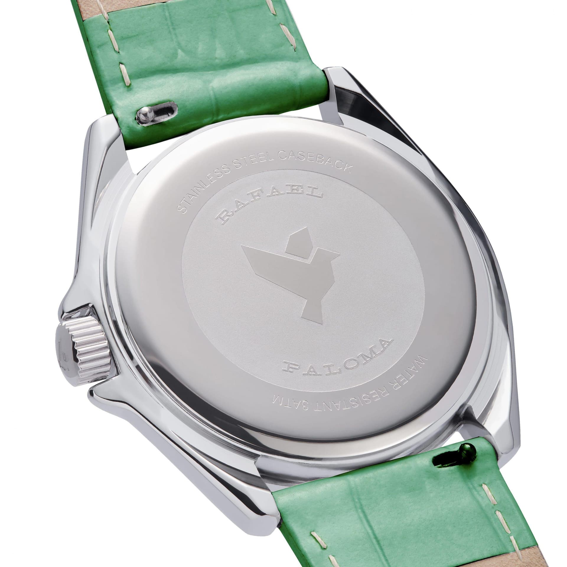 RAFAEL PALOMA OROLOGIO BILBAO + CINTURINO VERDE in Cinturini di ricambio Alba Gioielli - Casoria, commercioVirtuoso.it