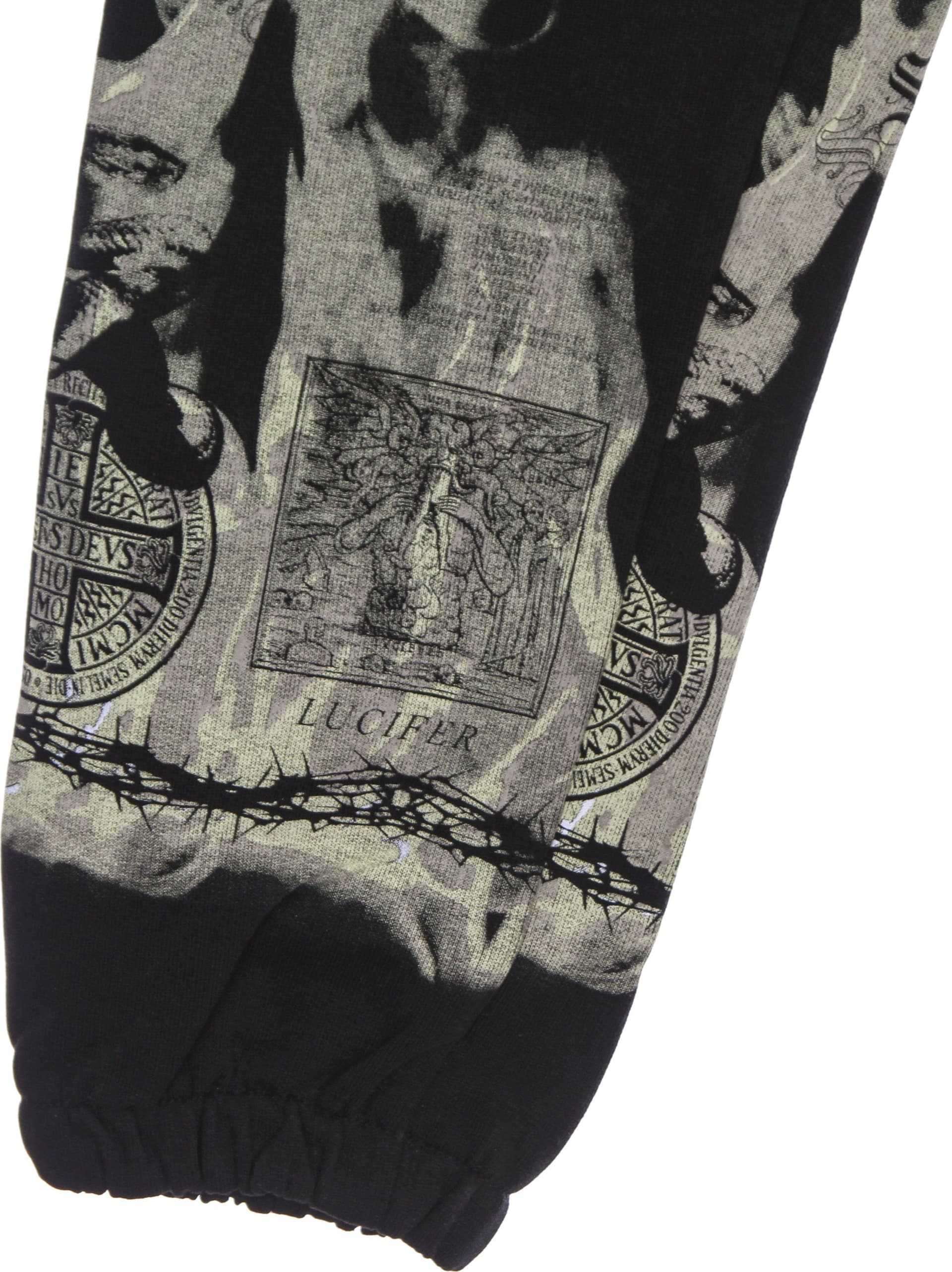 IHS Pantalone Tuta Leggero Uomo Clouds &amp; Flames Jogger Black/multi da uomo in Pantaloni sportivi Drestige - Casamassima, commercioVirtuoso.it