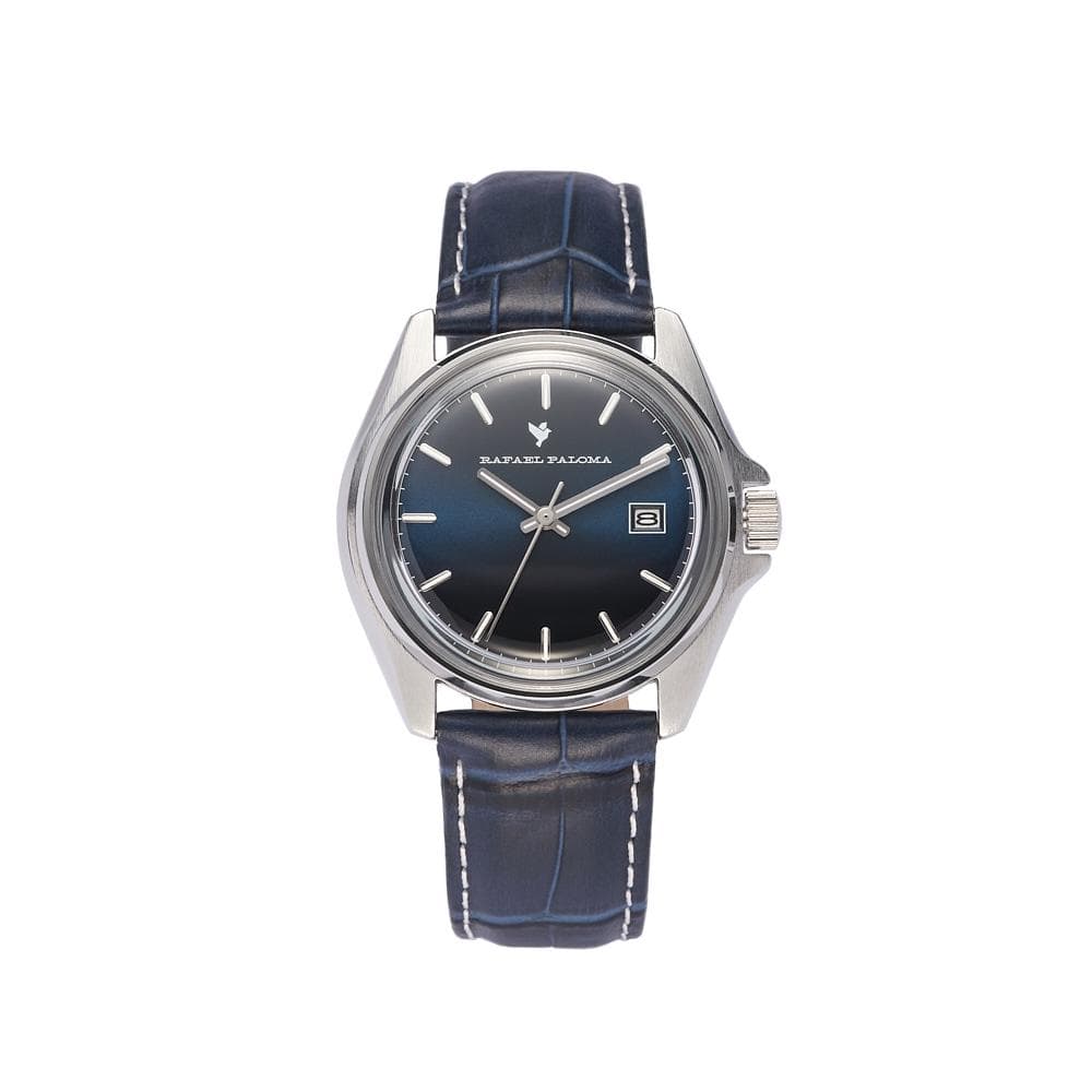 RAFAEL PALOMA OROLOGIO TENERIFE + CINTURINO BLU