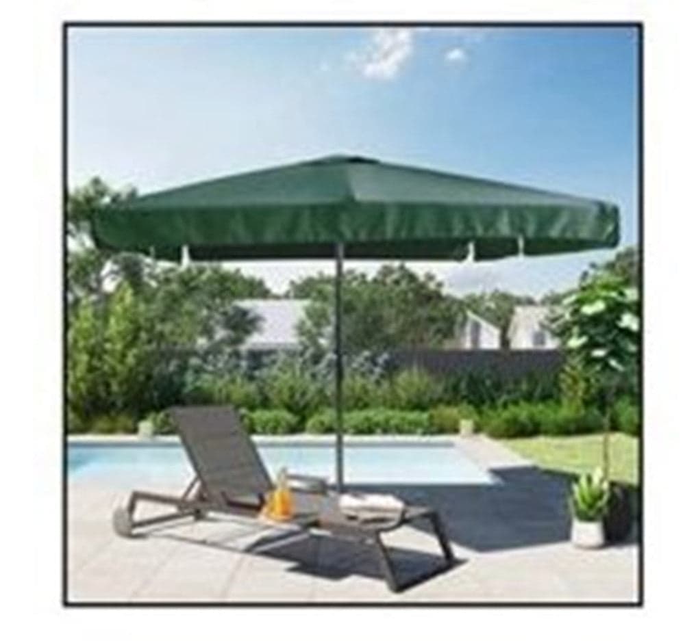 OMBRELLONE DA GIARDINO 3X4 MT ARREDO ESTERNO BALCONE TERRAZZO PATIO VERDE 223235 in Ombrelloni Trade Shop italia - Napoli, commercioVirtuoso.it