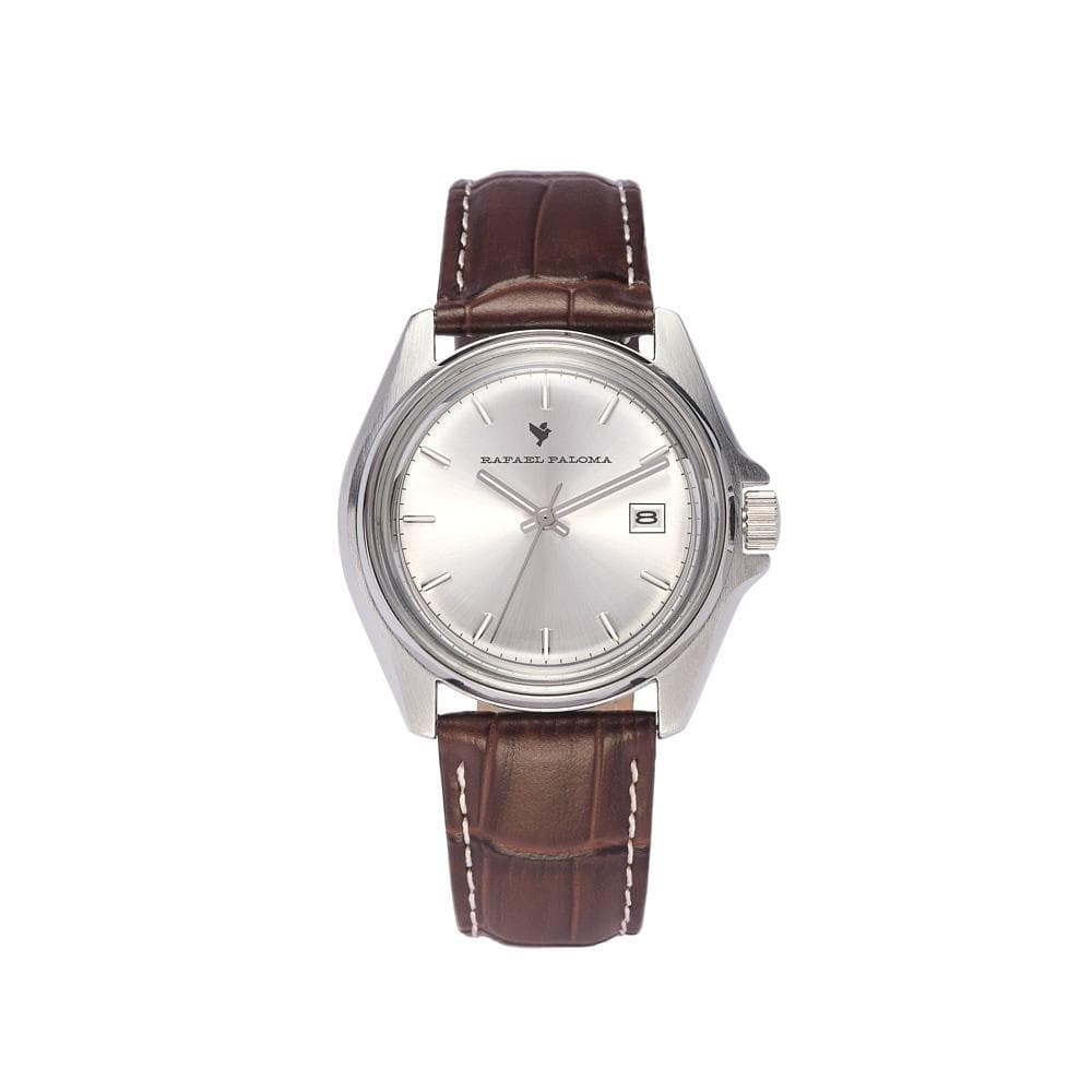 RAFAEL PALOMA OROLOGIO BILBAO + CINTURINO MARRONE