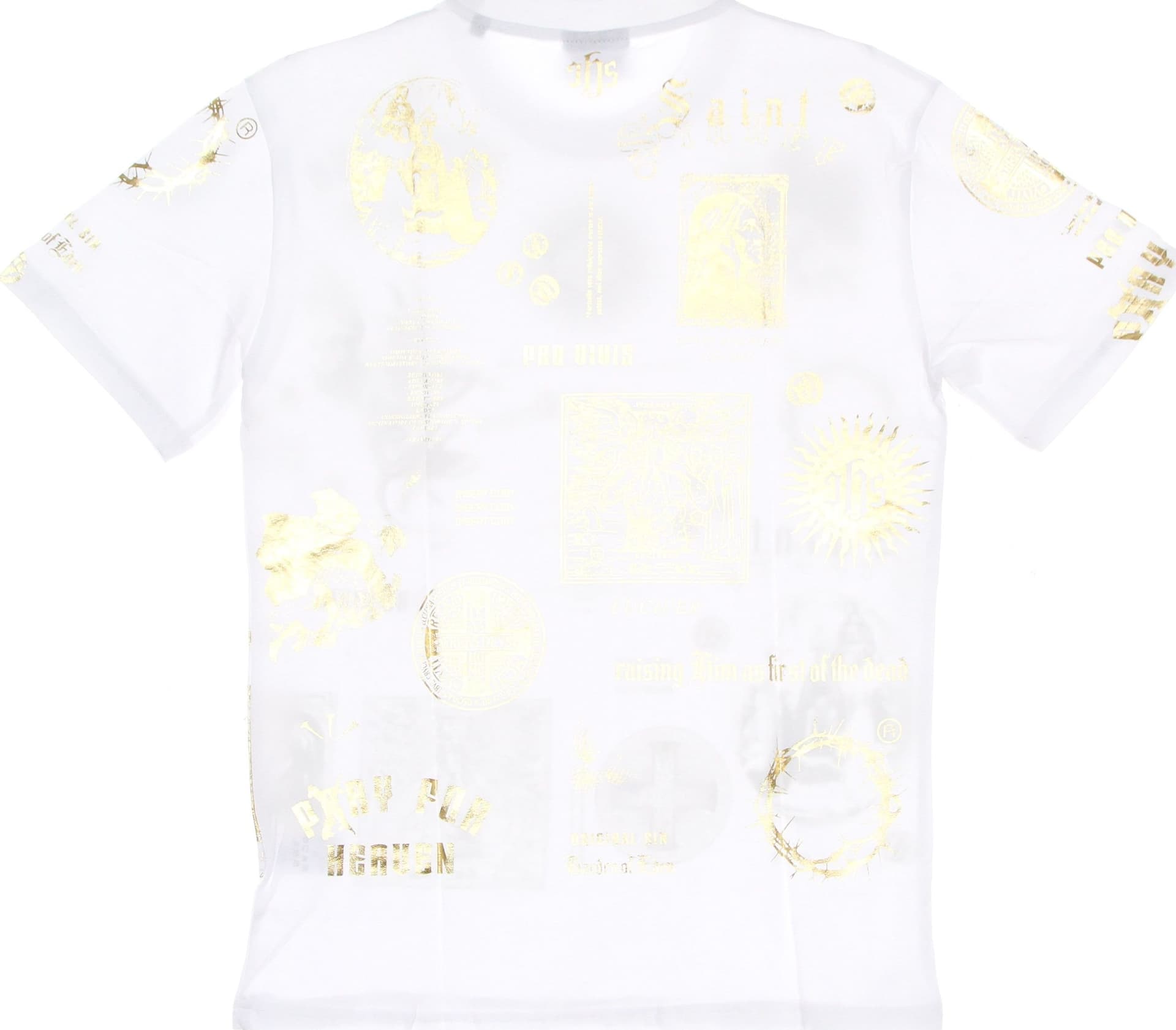 IHS Maglietta Uomo Gold Manifesto Tee White/gold da uomo in T-Shirt Drestige - Casamassima, commercioVirtuoso.it