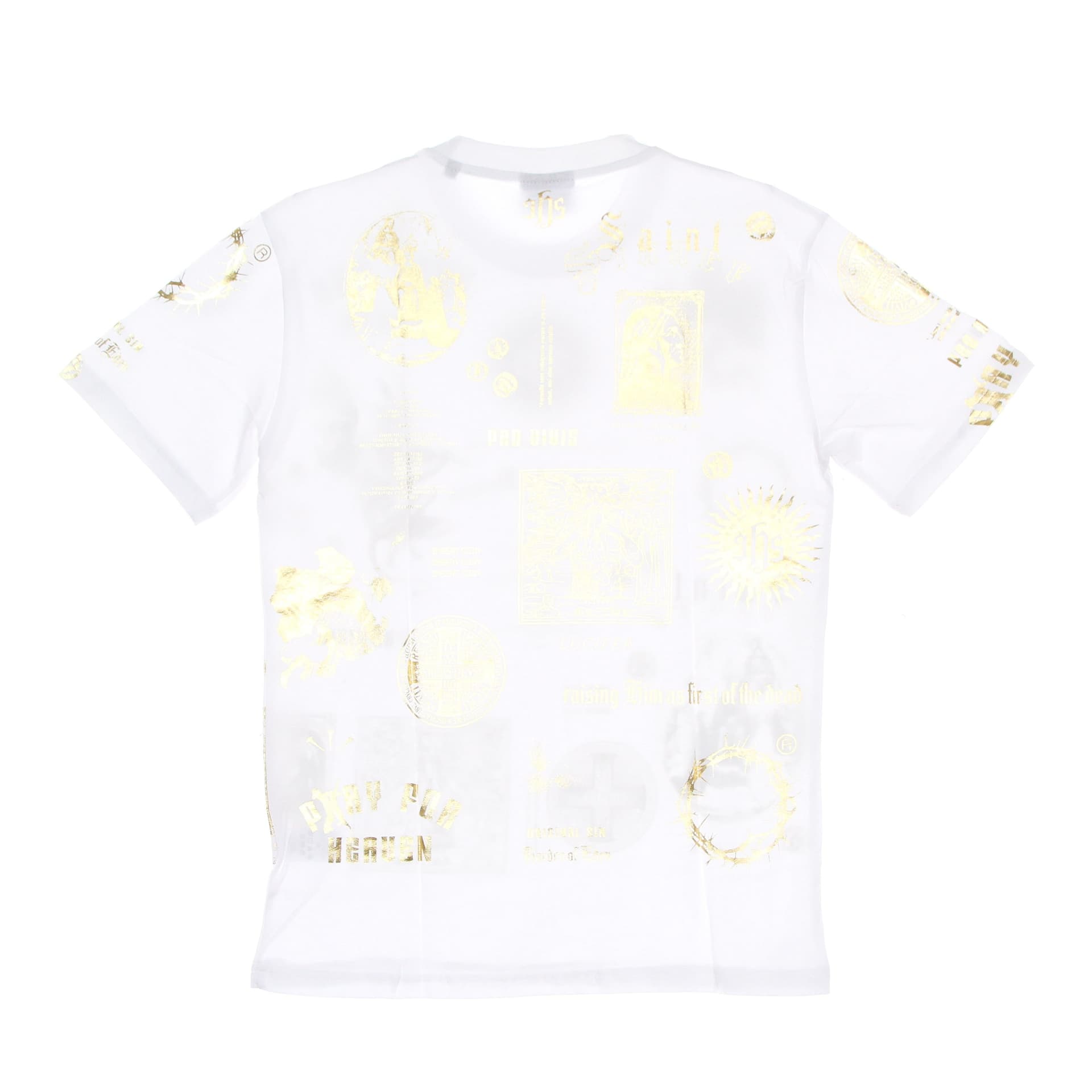 IHS Maglietta Uomo Gold Manifesto Tee White/gold da uomo in T-Shirt Drestige - Casamassima, commercioVirtuoso.it