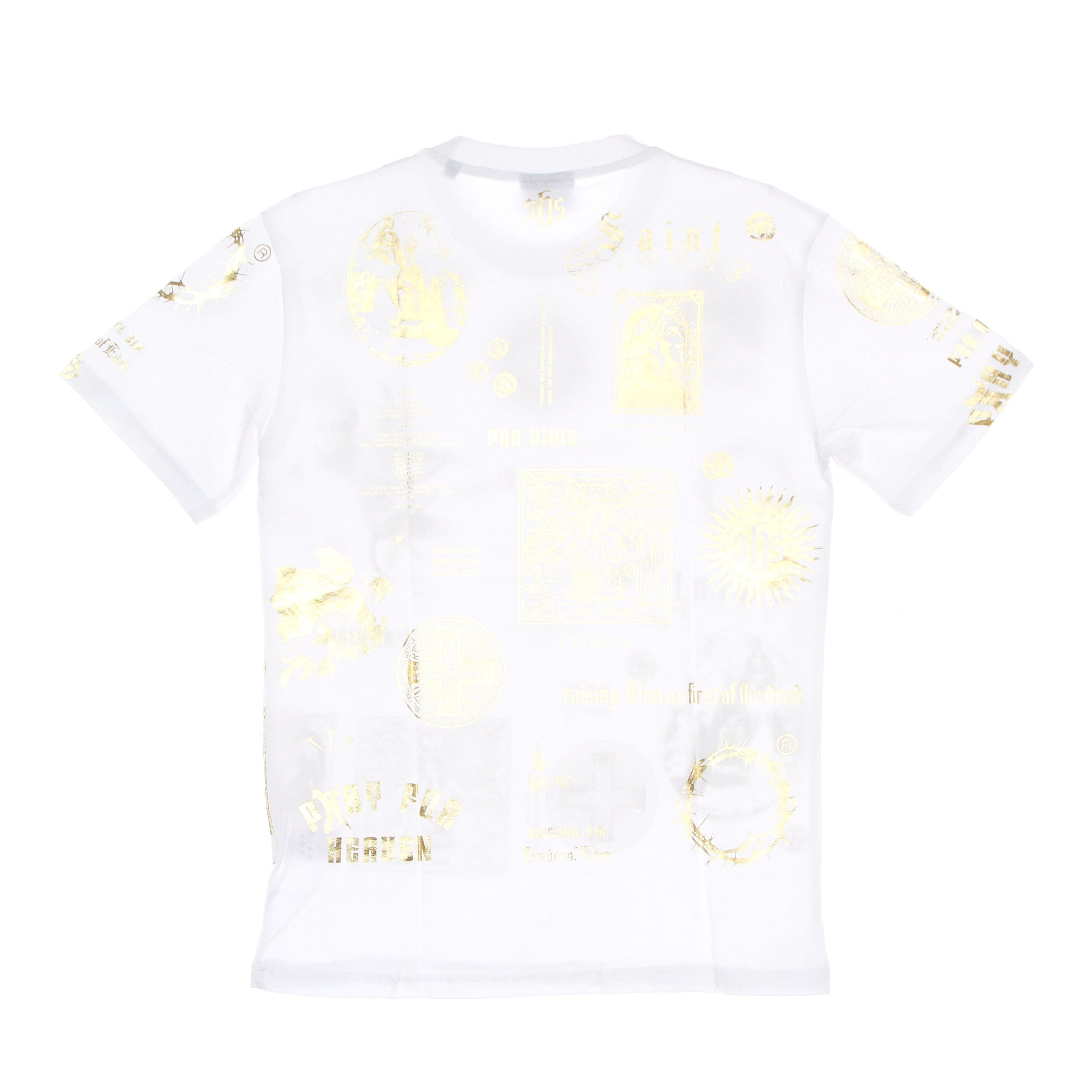 IHS Maglietta Uomo Gold Manifesto Tee White/gold da uomo in T-Shirt Drestige - Casamassima, commercioVirtuoso.it