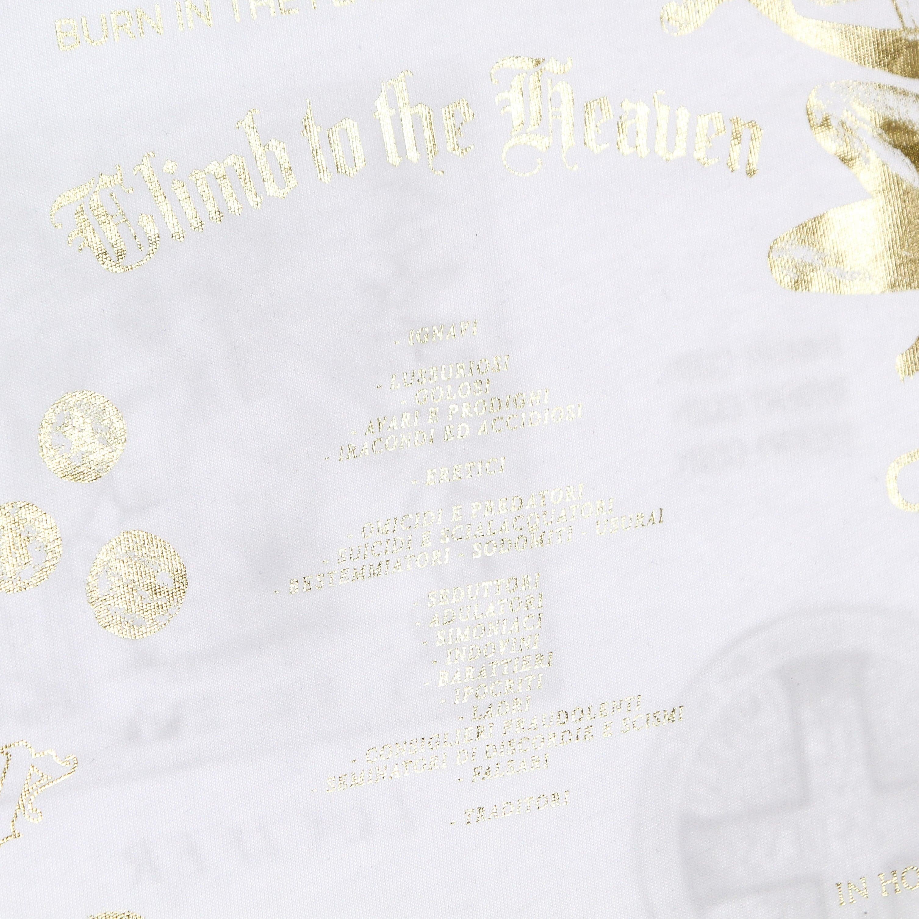 IHS Maglietta Uomo Gold Manifesto Tee White/gold da uomo in T-Shirt Drestige - Casamassima, commercioVirtuoso.it