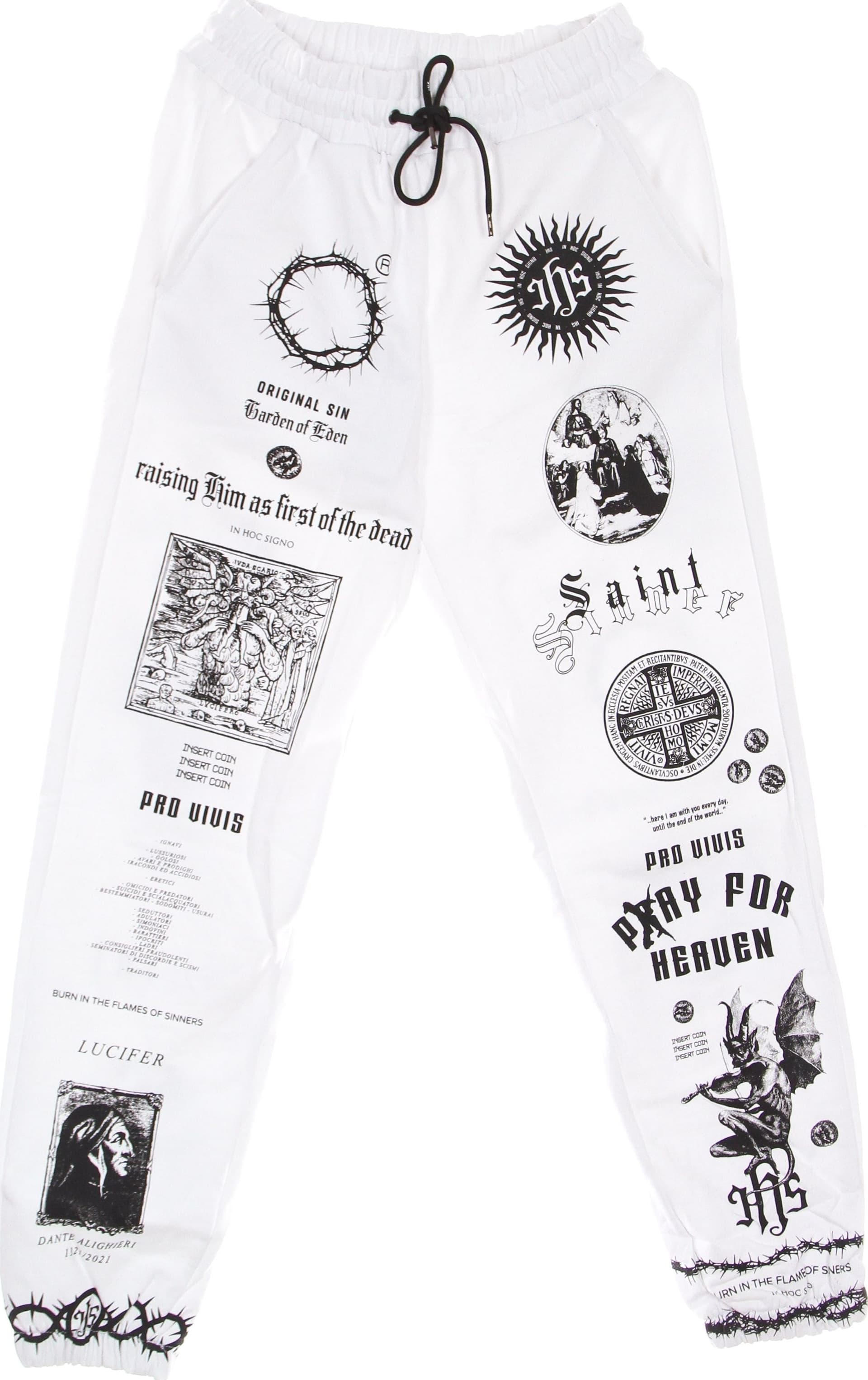 IHS Pantalone Tuta Leggero Uomo Solid Manifesto Jogger White da uomo in Pantaloni sportivi Drestige - Casamassima, commercioVirtuoso.it