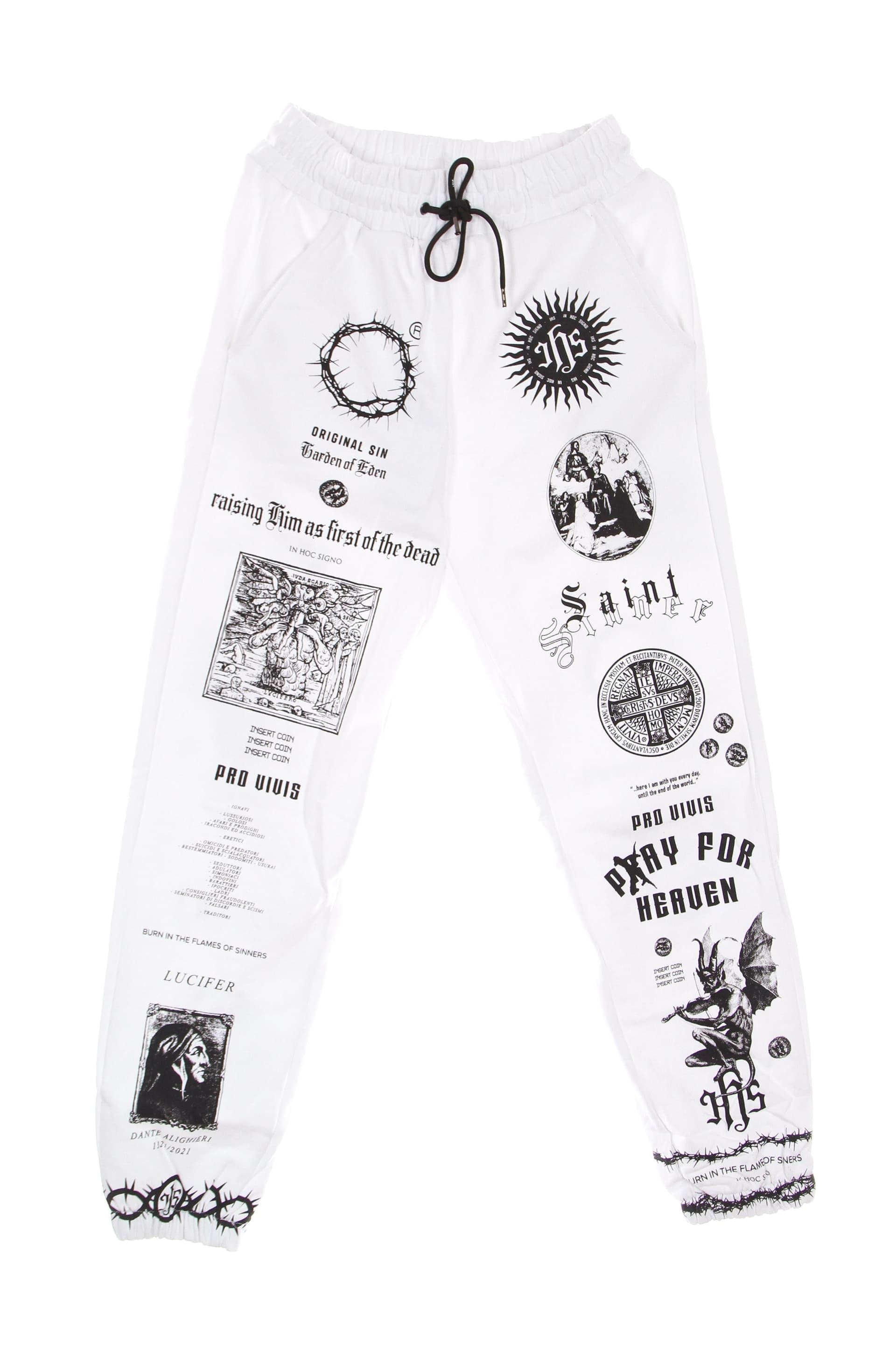 IHS Pantalone Tuta Leggero Uomo Solid Manifesto Jogger White da uomo in Pantaloni sportivi Drestige - Casamassima, commercioVirtuoso.it