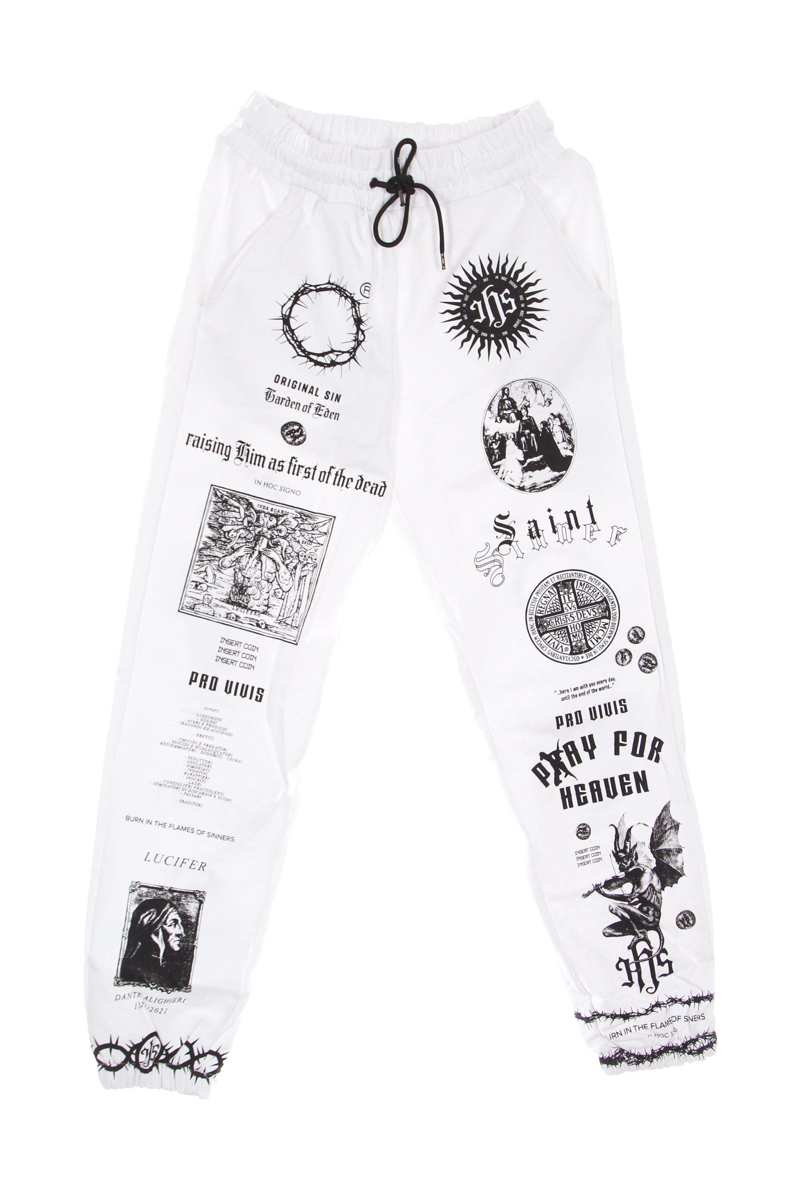 IHS Pantalone Tuta Leggero Uomo Solid Manifesto Jogger White da uomo in Pantaloni sportivi Drestige - Casamassima, commercioVirtuoso.it