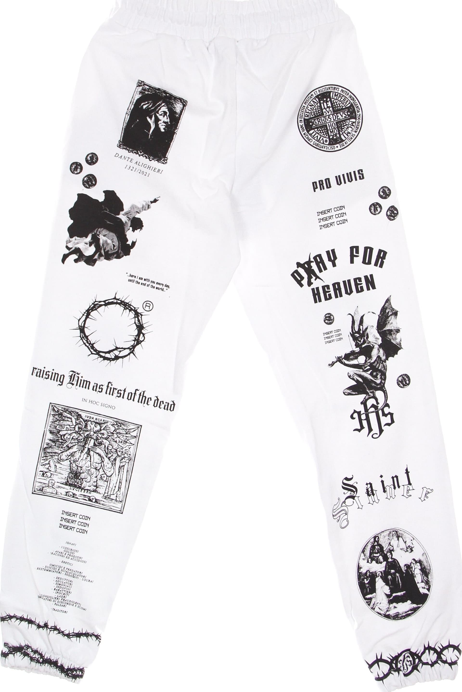 IHS Pantalone Tuta Leggero Uomo Solid Manifesto Jogger White da uomo in Pantaloni sportivi Drestige - Casamassima, commercioVirtuoso.it