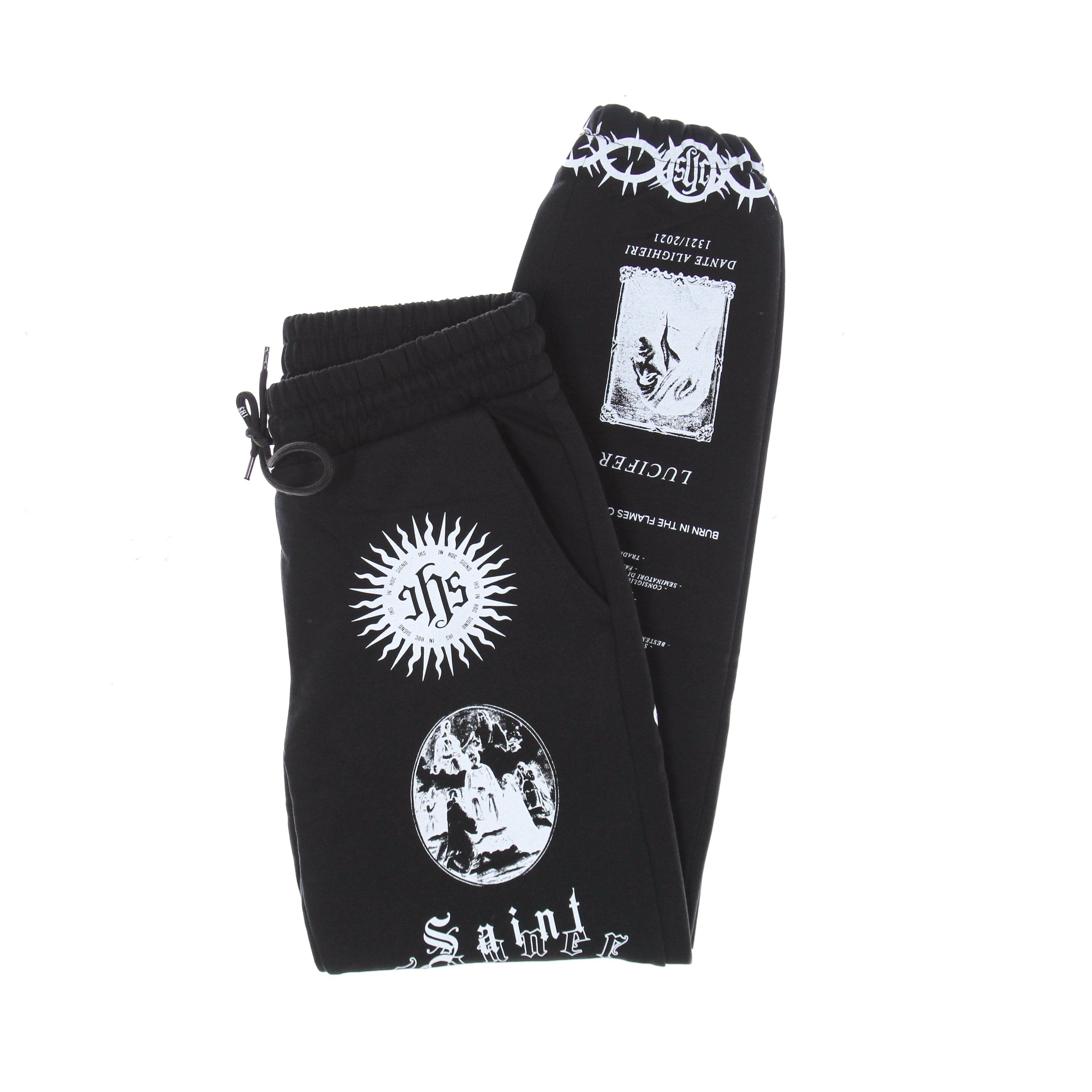 IHS Pantalone Tuta Leggero Uomo Solid Manifesto Jogger Black da uomo in Pantaloni Drestige - Casamassima, commercioVirtuoso.it