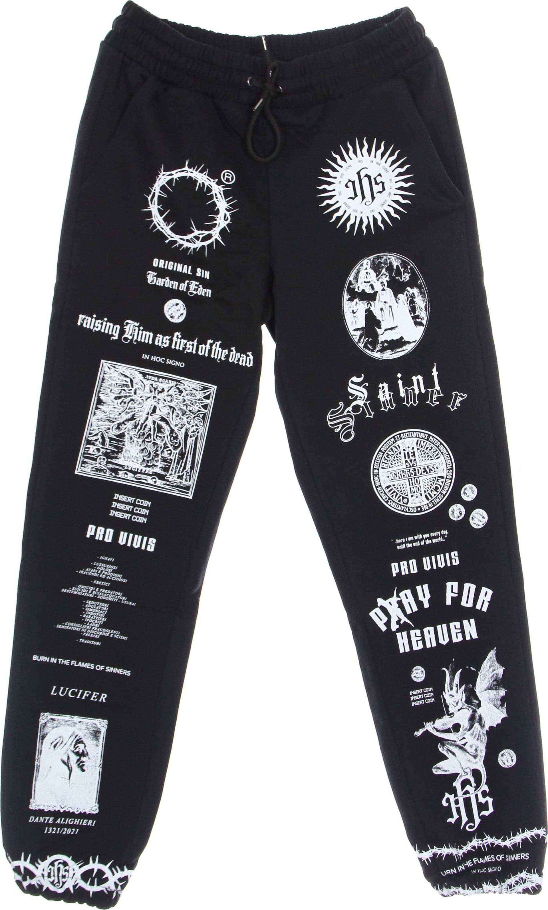 IHS Pantalone Tuta Leggero Uomo Solid Manifesto Jogger Black da uomo in Pantaloni Drestige - Casamassima, commercioVirtuoso.it