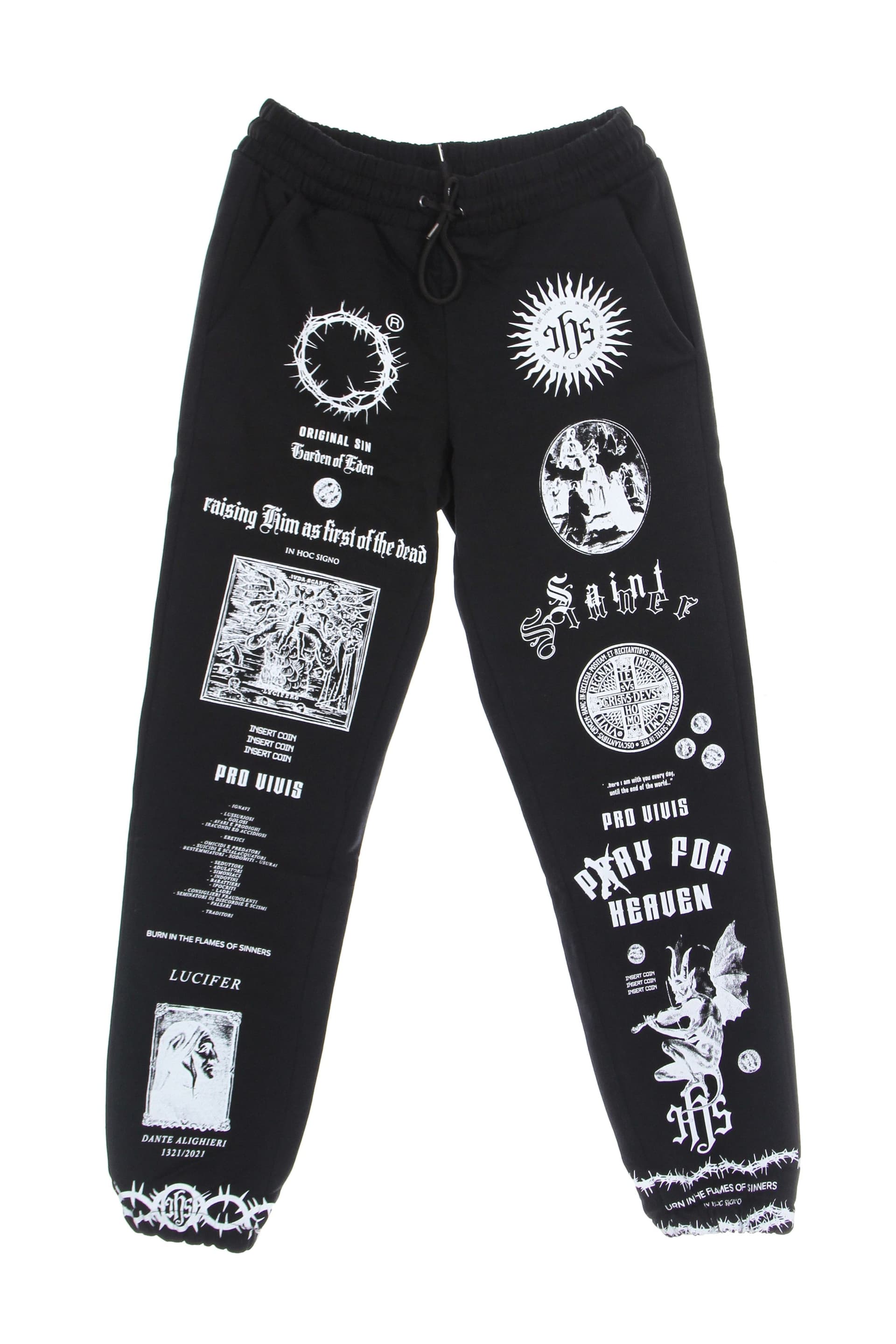 IHS Pantalone Tuta Leggero Uomo Solid Manifesto Jogger Black da uomo in Pantaloni Drestige - Casamassima, commercioVirtuoso.it