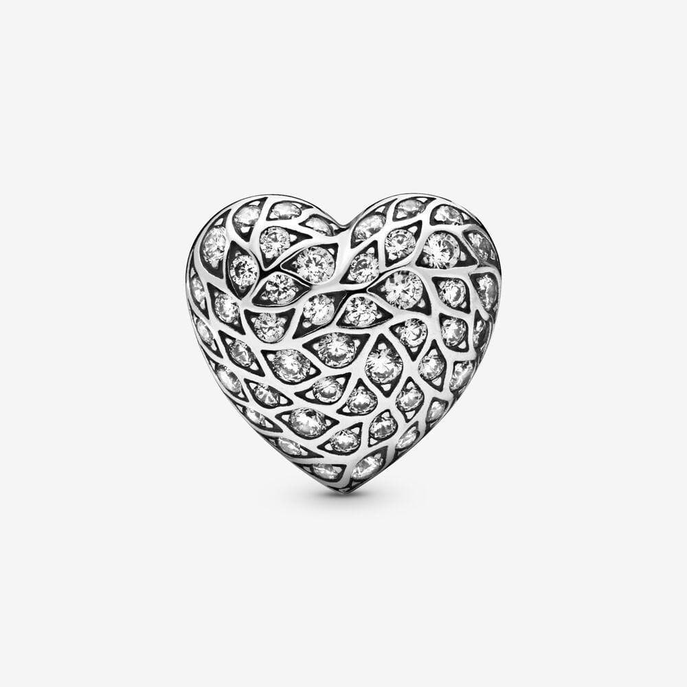 Pandora Orecchino Singolo a Lobo Motivo Scintillante a Cuore in Orecchini Alba Gioielli - Casoria, commercioVirtuoso.it
