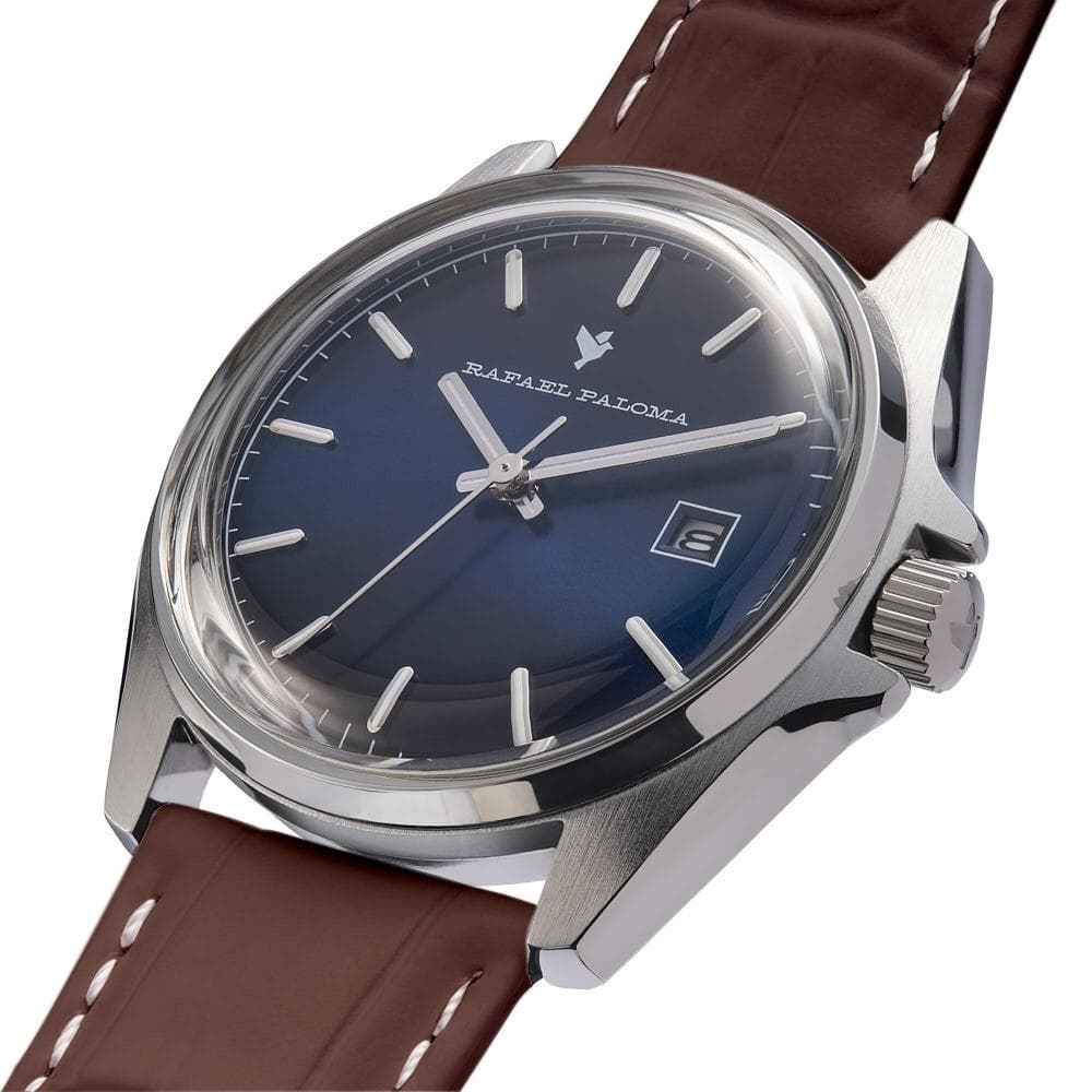 RAFAEL PALOMA OROLOGIO TENERIFE + CINTURINO MARRONE in Cinturini Alba Gioielli - Casoria, commercioVirtuoso.it