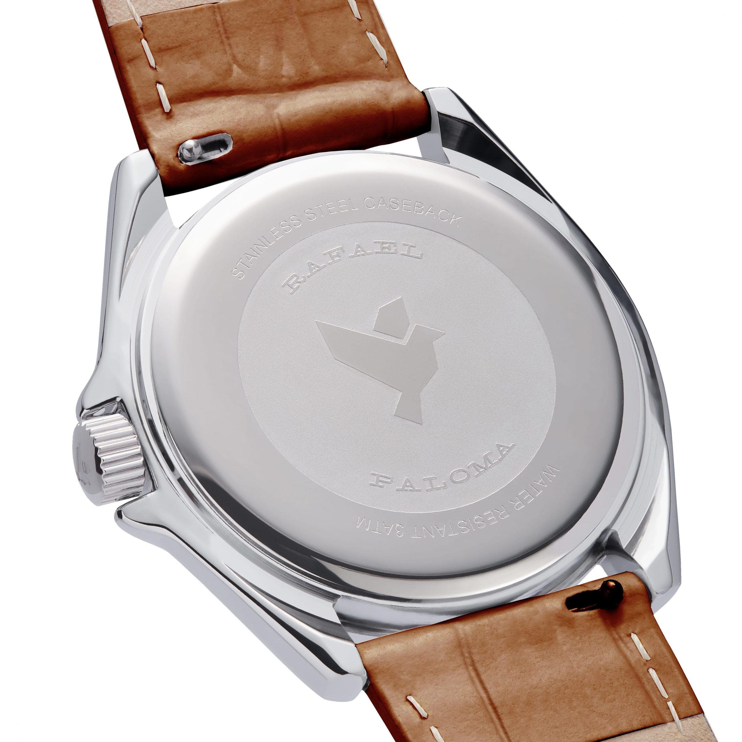 RAFAEL PALOMA OROLOGIO TENERIFE + CINTURINO MARRONE in Cinturini Alba Gioielli - Casoria, commercioVirtuoso.it