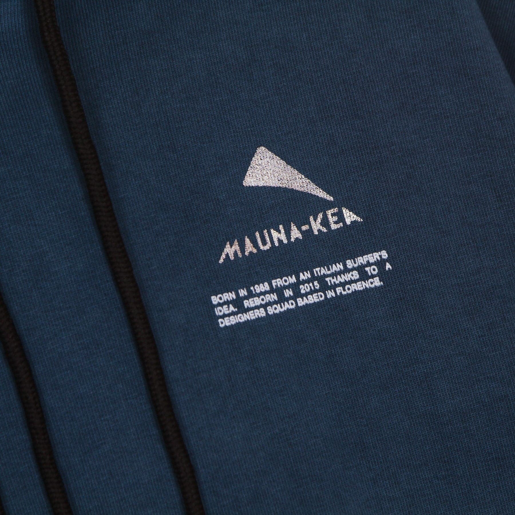 MAUNA-KEA Felpa Leggera Cappuccio Uomo Moleskin Double Hoodie Petroleum da uomo in Felpe con cappuccio Drestige - Casamassima, commercioVirtuoso.it