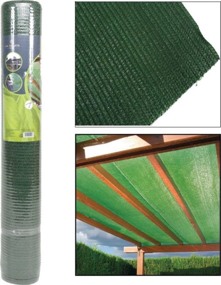 ROTOLO RETE OMBREGGIANTE VERDE FITTA 1.5X10 MT PROTEZIONE GIARDINI TERRAZZE 017066 in Vele parasole Trade Shop italia - Napoli, commercioVirtuoso.it