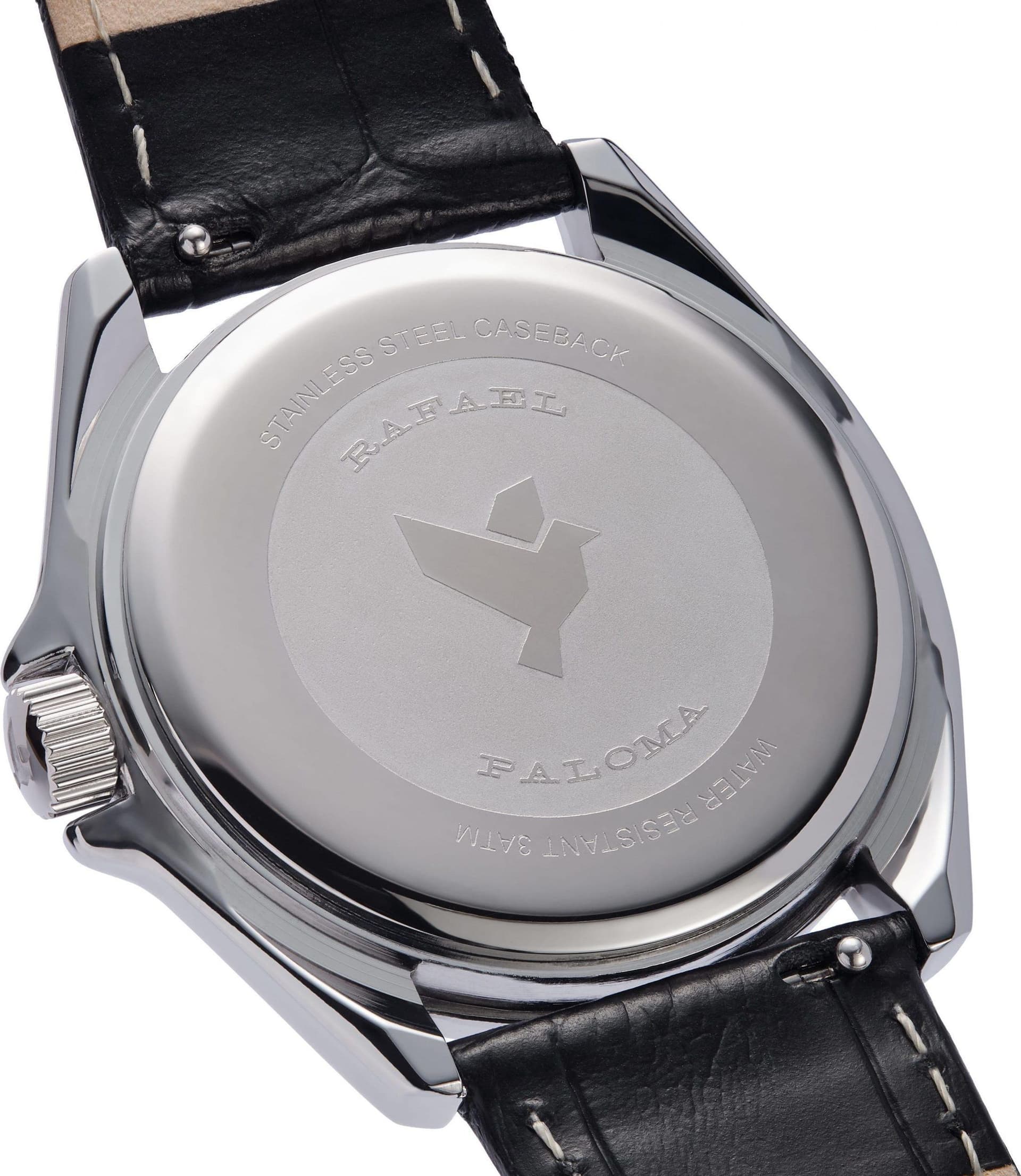 RAFAEL PALOMA OROLOGIO BILBAO + CINTURINO NERO in Cinturini Alba Gioielli - Casoria, commercioVirtuoso.it