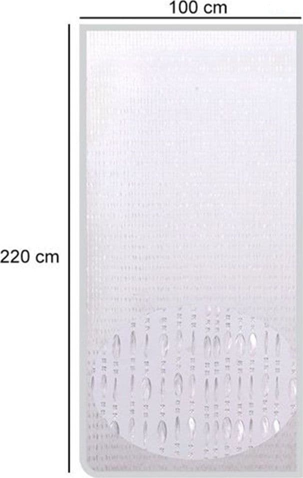 TENDA MOSCHIERA ANTIMOSCHE CON FILI PERLINE TRASPARENTE IN PVC 100X220CM TPL52 017339 in Tende a pannello Trade Shop italia - Napoli, commercioVirtuoso.it