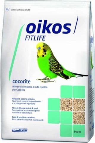 Oikos Fitlife Cocorite mangime per pappagalli 600 gr - 2
