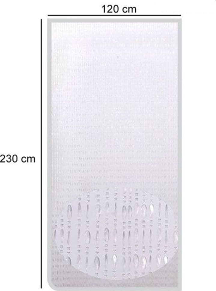 TENDA MOSCHIERA ANTIMOSCHE CON FILI PERLINE TRASPARENTE IN PVC 120X230CM TPL46 017340 in Tende a pannello Trade Shop italia - Napoli, commercioVirtuoso.it