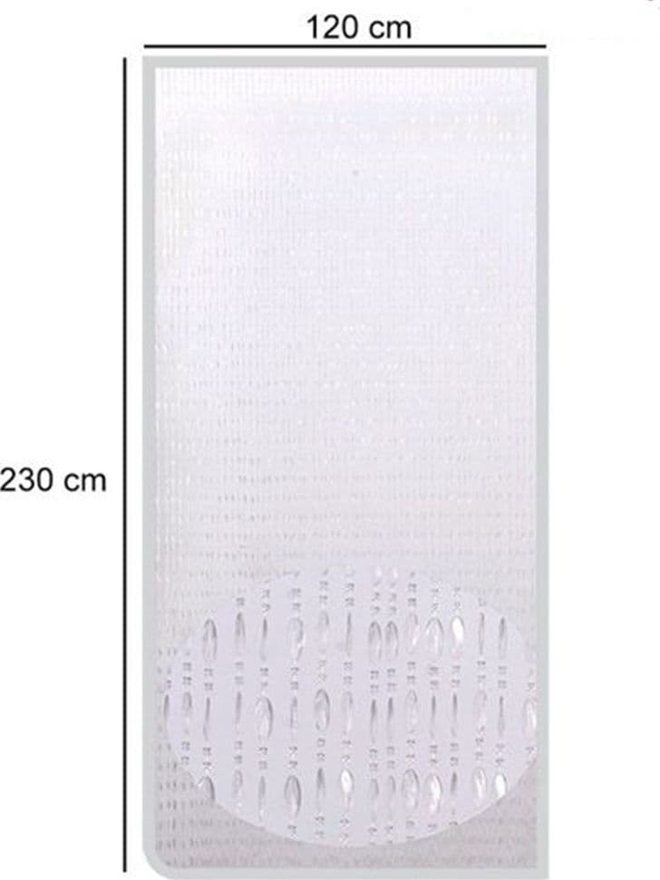 TENDA MOSCHIERA ANTIMOSCHE CON FILI PERLINE TRASPARENTE IN PVC 120X230CM TPL46 017340 in Tende a pannello Trade Shop italia - Napoli, commercioVirtuoso.it