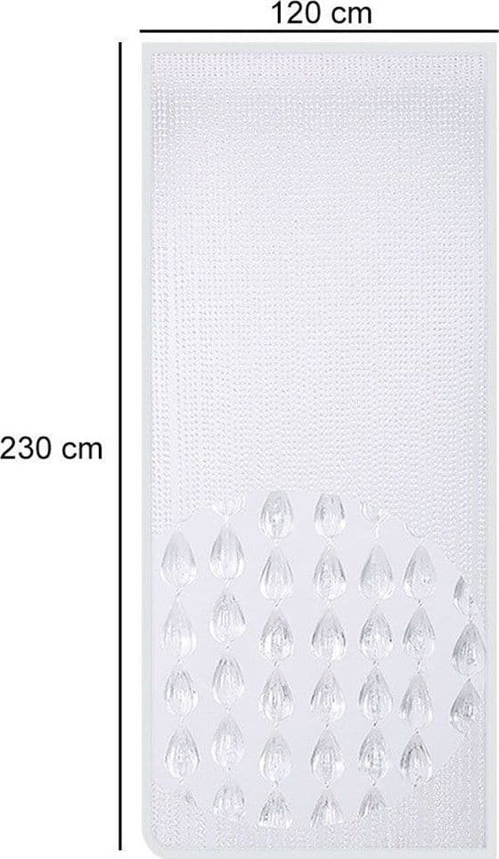 TENDA MOSCHIERA ANTIMOSCHE CON PERLINE GRANDI TRASPARENTE IN PVC 120X230CM TPL73 017399 in Tende a pannello Trade Shop italia - Napoli, commercioVirtuoso.it