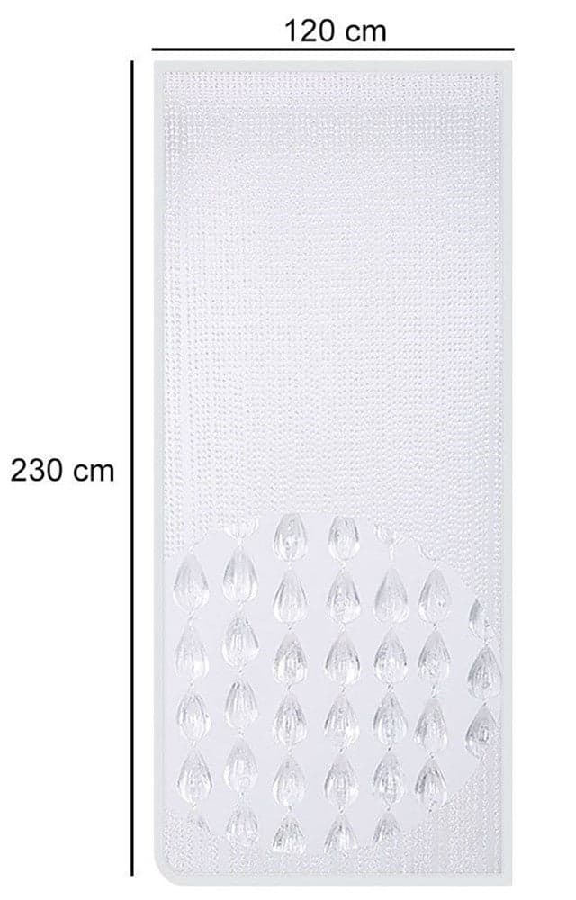 TENDA MOSCHIERA ANTIMOSCHE CON PERLINE GRANDI TRASPARENTE IN PVC 120X230CM TPL73 017399 in Tende a pannello Trade Shop italia - Napoli, commercioVirtuoso.it