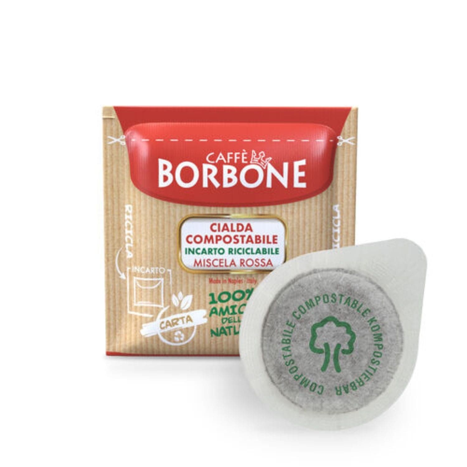 Caffè Borbone Cialda Compostabile, Miscela Rossa 170 Cialde Ese in  Ecoprice.it - Avellino, commercioVirtuoso.it