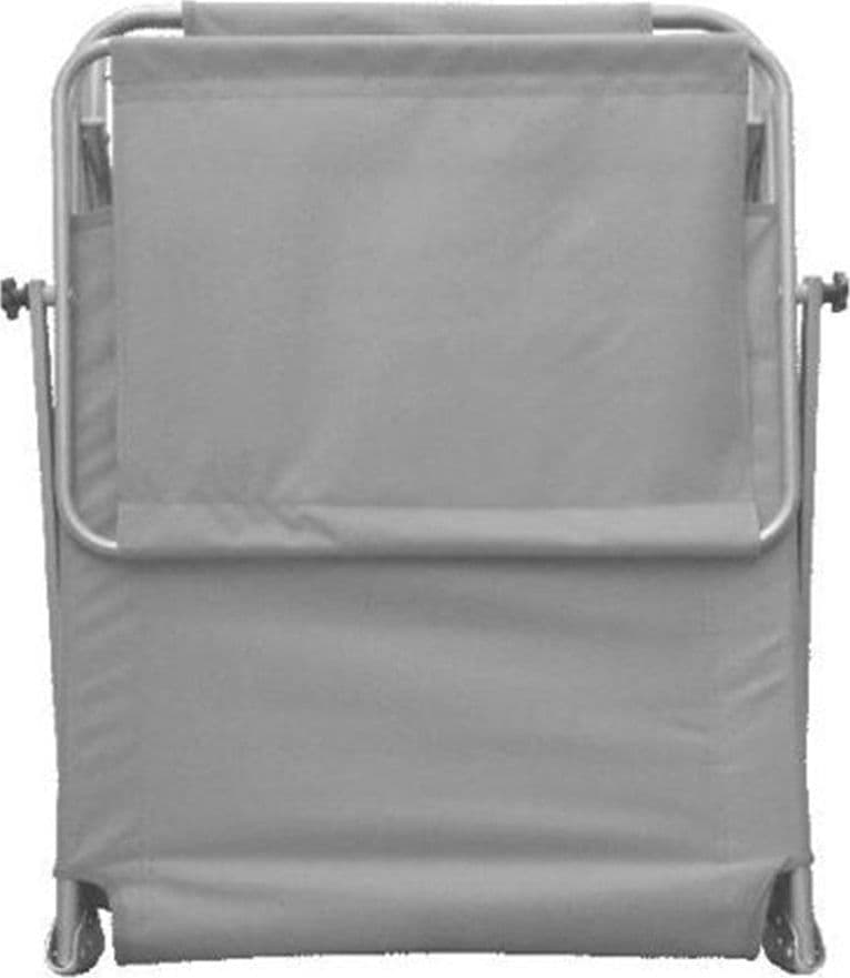 LETTINO CON TETTUCCIO PARASOLE GRIGIO SDRAIO PRENDISOLE 187X55X24 CM PIEGHEVOLE 281019 in Lettini Trade Shop italia - Napoli, commercioVirtuoso.it