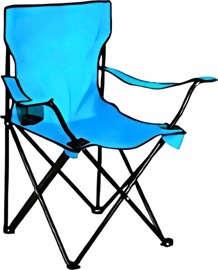 SEDIA PIEGHEVOLE CON PORTABICCHIERE DA PESCA CAMPEGGIO MARE SPIAGGIA TINTA UNITA 285006 in Sedie Trade Shop italia - Napoli, commercioVirtuoso.it