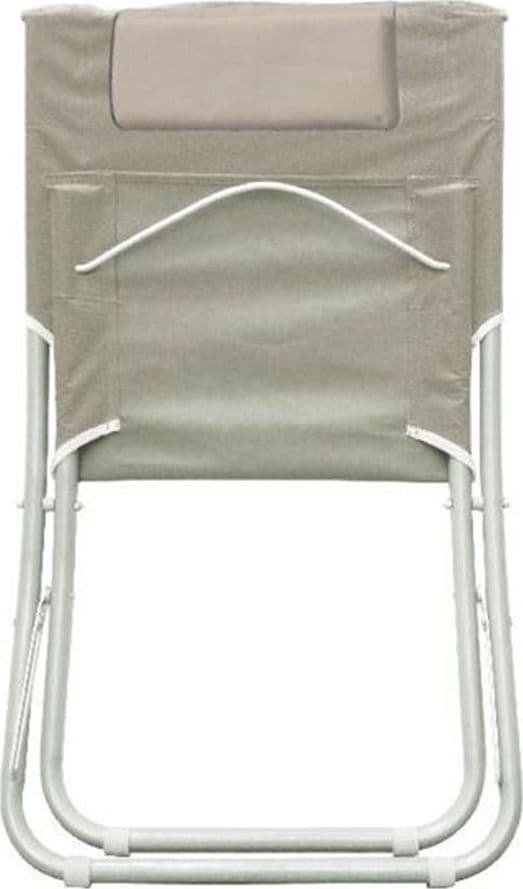 SPIAGGINA CON CUSCINO PER TESTIERA CREMA 57X47X95 CM PIEGHEVOLE PORTATILE 281016 in Lettini Trade Shop italia - Napoli, commercioVirtuoso.it