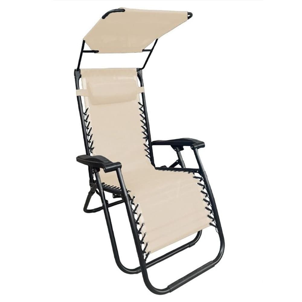 SEDIA SDRAIO CON PARASOLE IN TEXTILENE RECLINABILE PIEGHEVOLE CON POGGIATESTA 483015 in Lettini Trade Shop italia - Napoli, commercioVirtuoso.it
