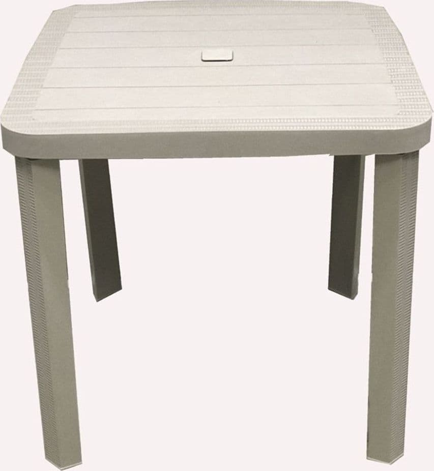 TAVOLO QUADRATO DA GIARDINO AVANA 80X80CM IN PLASTICA ARREDO SPAZIO ESTERNO 008006 in Tavoli standard Trade Shop italia - Napoli, commercioVirtuoso.it