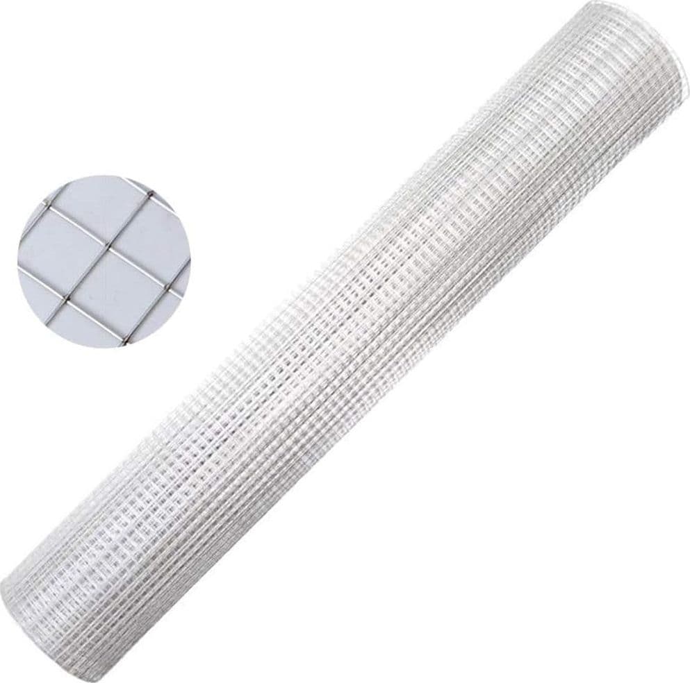 SET 3PZ RETE METALLICA ZINCATA 0.5X3MT RECINZIONE PROTEZIONE ALBERI GIARDINO ANIMALI 020248 in Reti di acciaio zincato Trade Shop italia - Napoli, commercioVirtuoso.it