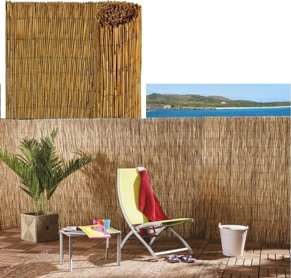 ARELLA CON CANNETTE IN BAMBU' 200X300CM CANNICCIO OMBREGGIANTE RECINZIONE GIARDINO 03776 in Recinzioni decorative Trade Shop italia - Napoli, commercioVirtuoso.it