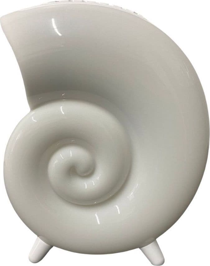 CASSA SPEAKER BLUETOOTH BT LAMPADA LED RGB CONCHIGLIA CON OROLOGIO DISPLAY SVEGLIA in Lampade da tavolo e abat-jour Trade Shop italia - Napoli, commercioVirtuoso.it